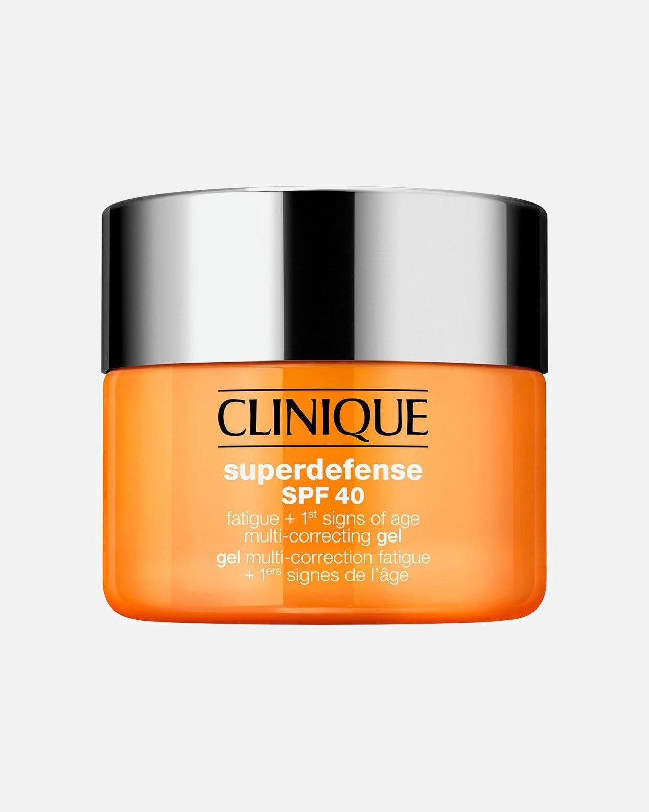 Gel visage pour UnisexeCliniqueSuperdefenseSuperdefense™ SPF 40 - Gel Multi-Correction Fatigue + 1ers Signes de l'Âge30 ml