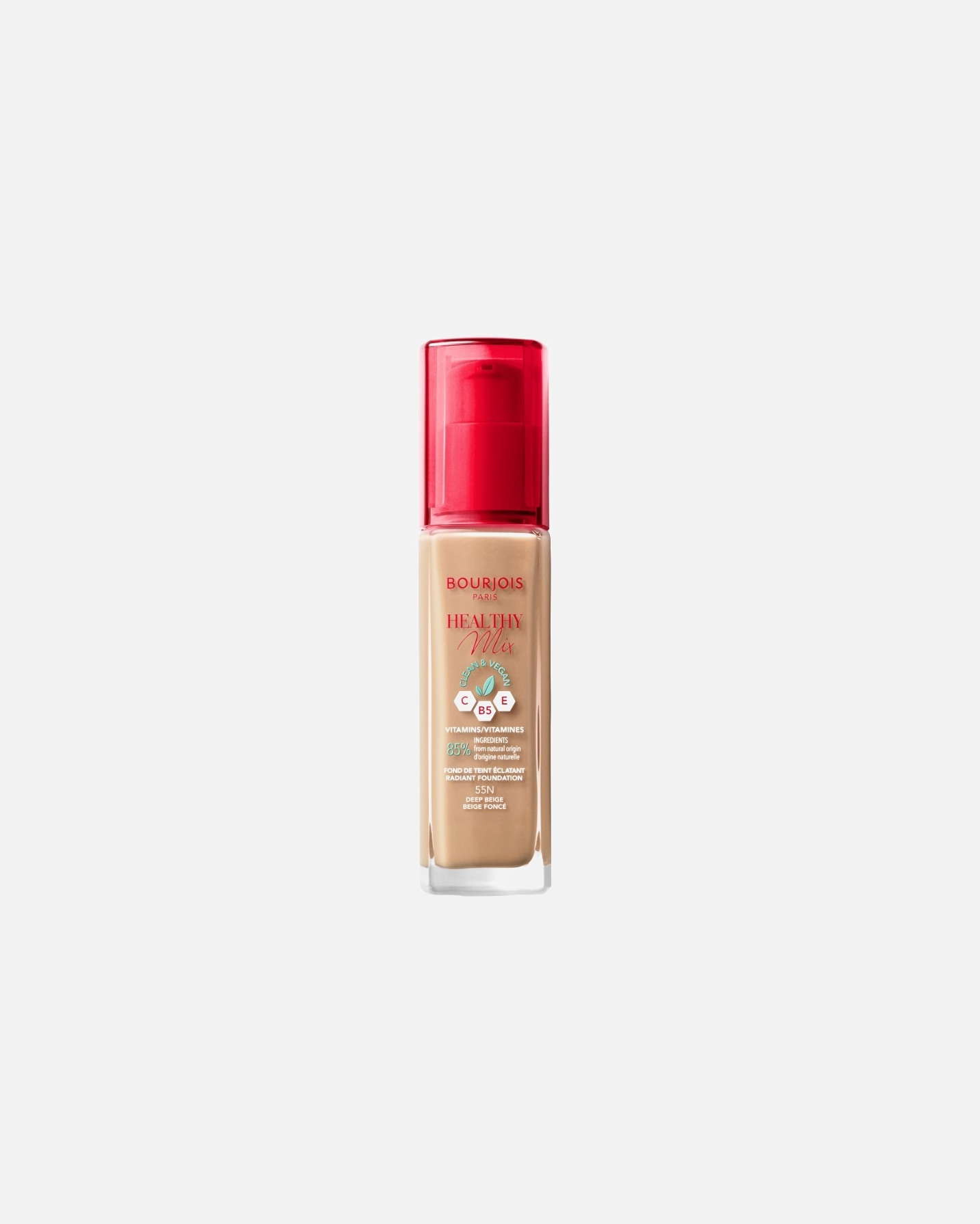 Foundation voor BourjoisHealthy Mix55 Deep Beige