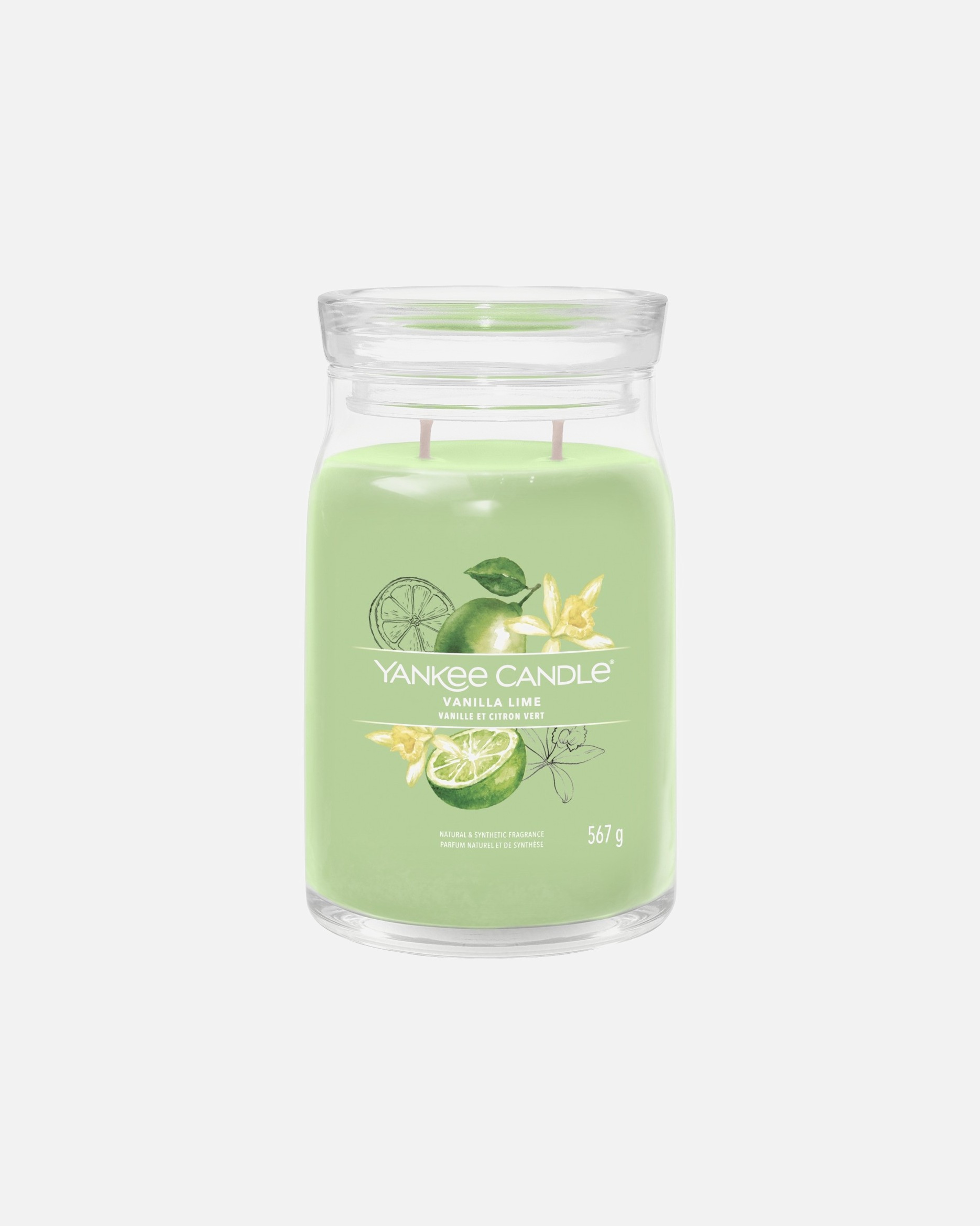 Kaars voor UnisexYANKEE CANDLEVotief in Vanille Kalkglas567 g - Signature