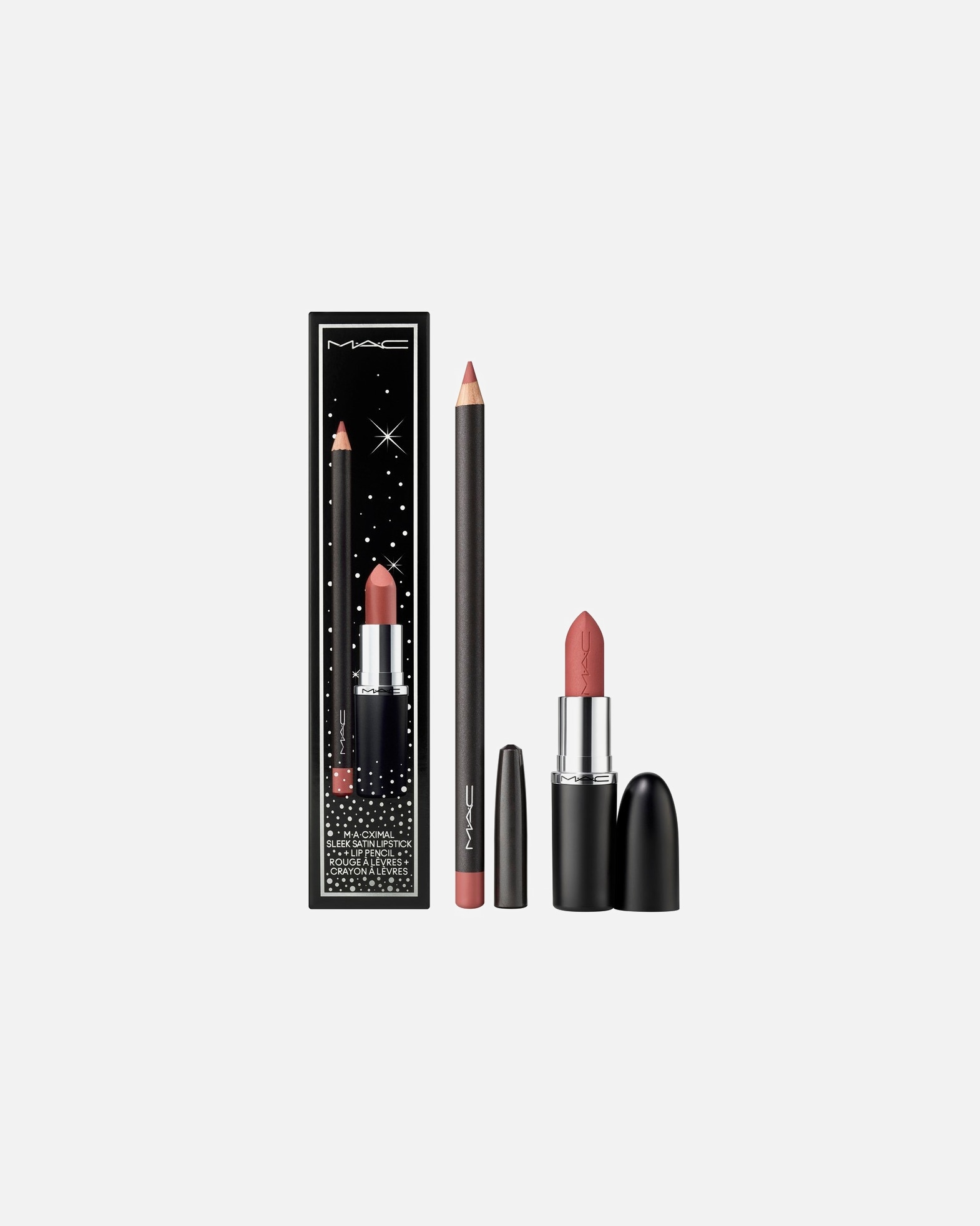 Coffret de maquillage pour les lèvres pour UnisexeMAC HolidayTeddy Love Lip Combo1 unité