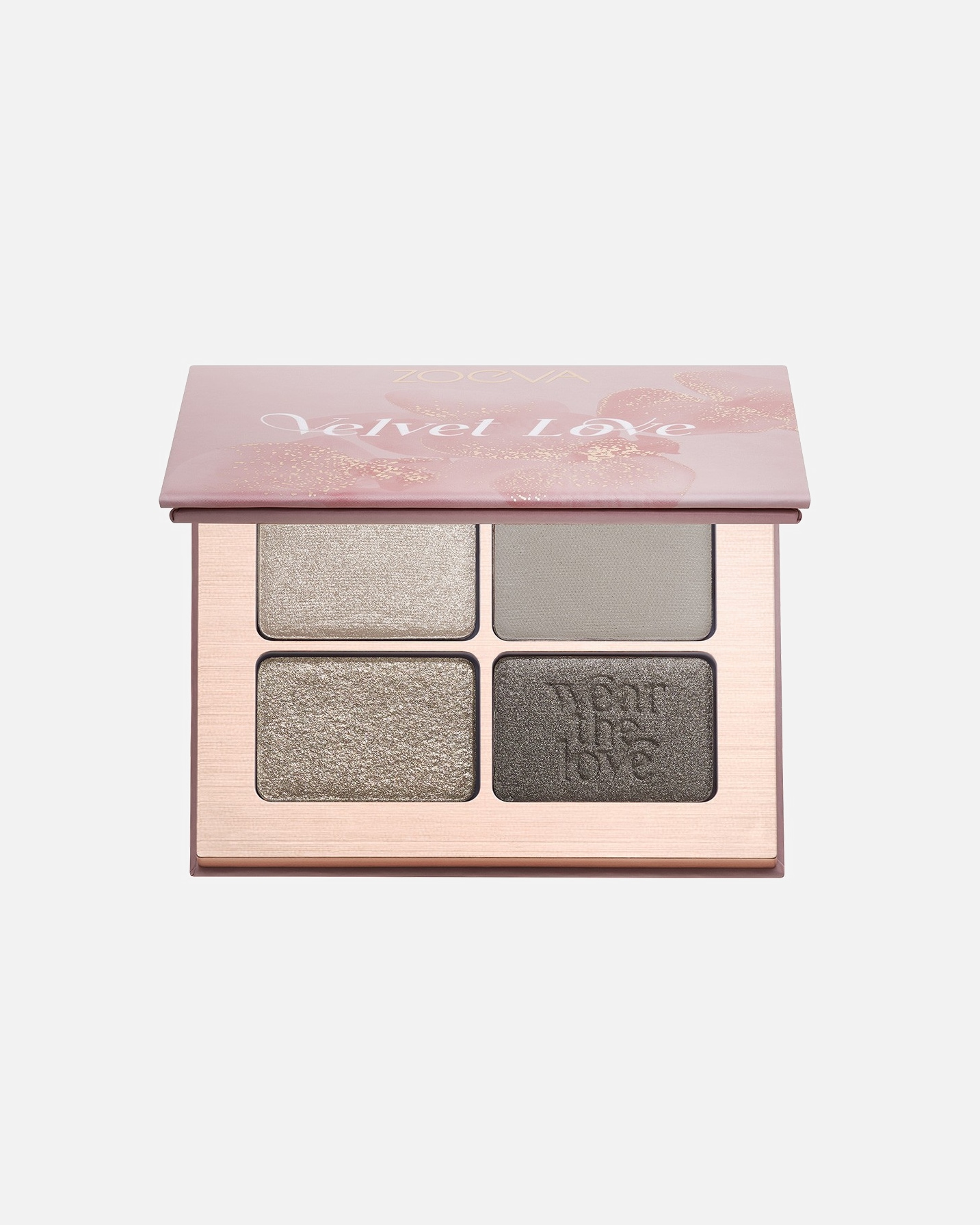 Oogschaduw voor UnisexZOEVAVELVET LOVE EYESHADOW QUADSMOKY SULTRY EYES