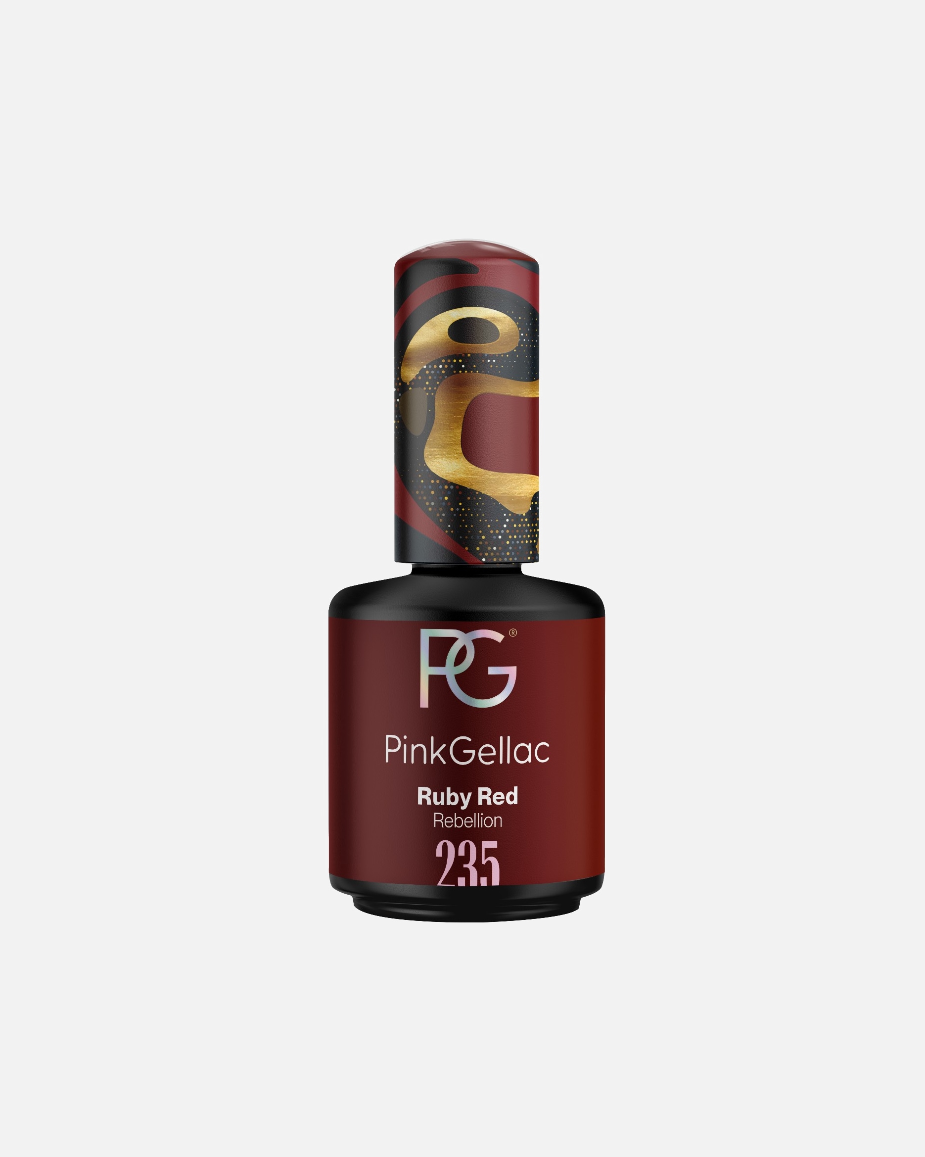 UV-nagellak voor UnisexPink GellacGel Nagellak235 Ruby Red
