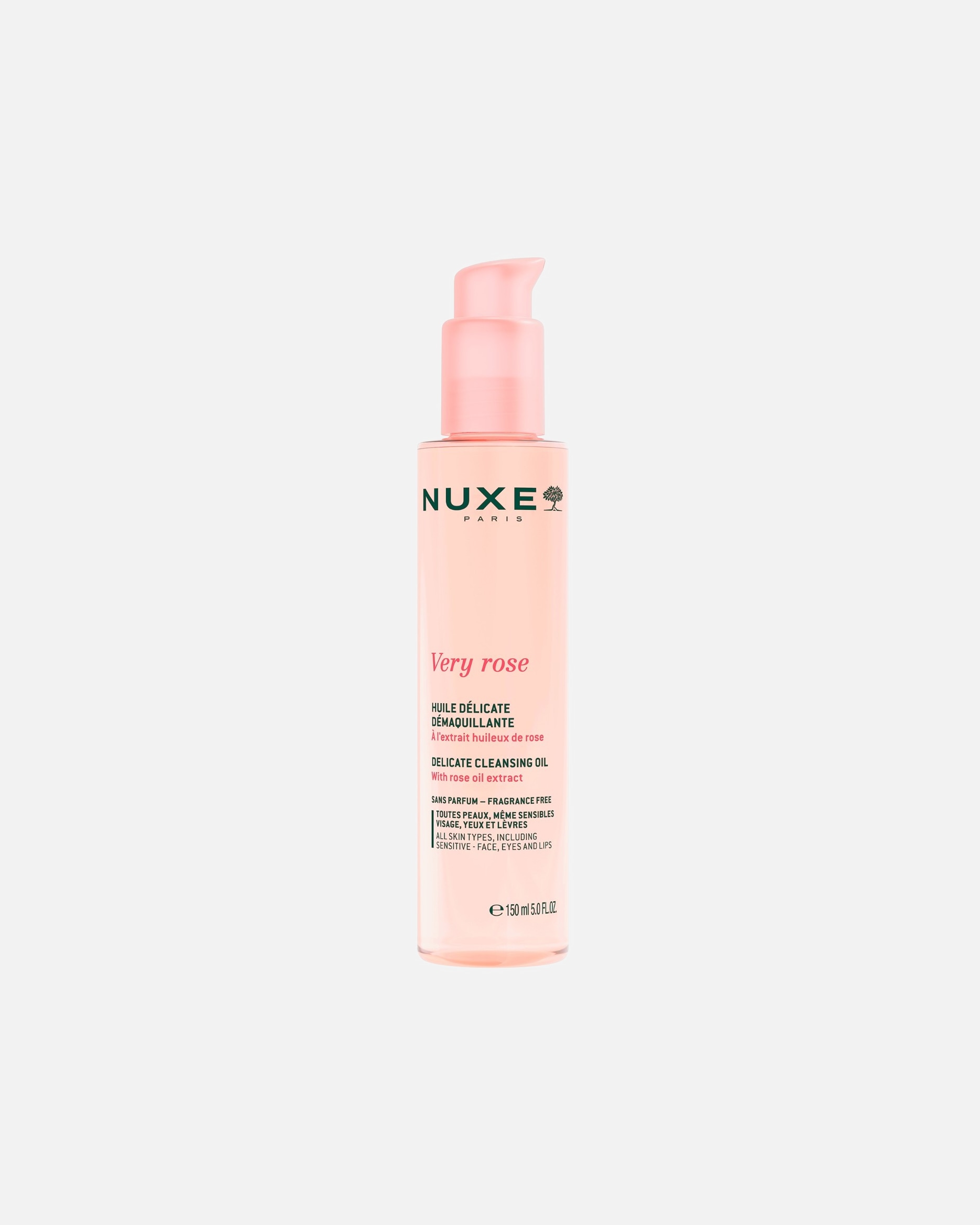 Gezichtsolie voor UnisexNUXEVery RoseDelicate cleansing oil150 ml