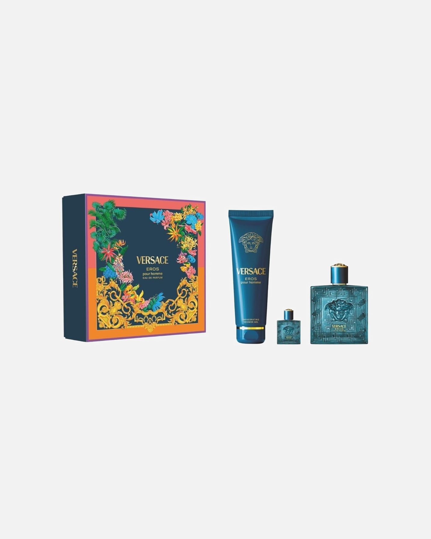 Geurset voor VersaceErosEau de Parfum 100 ml Set1 stuk