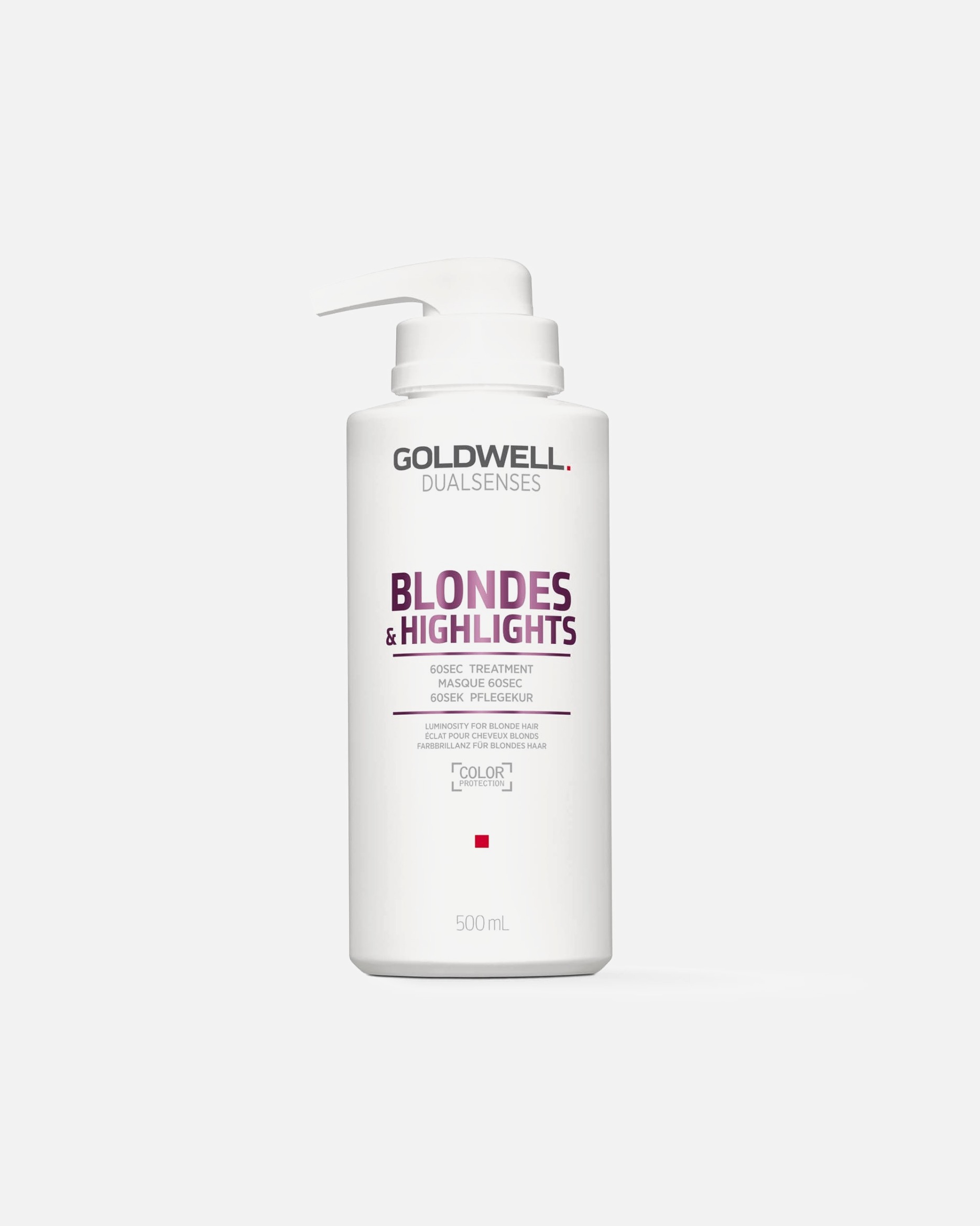 Haarmasker voor UnisexGoldwellDualsensesBlondes & Highlights 60 Sec. Treatment500 ml