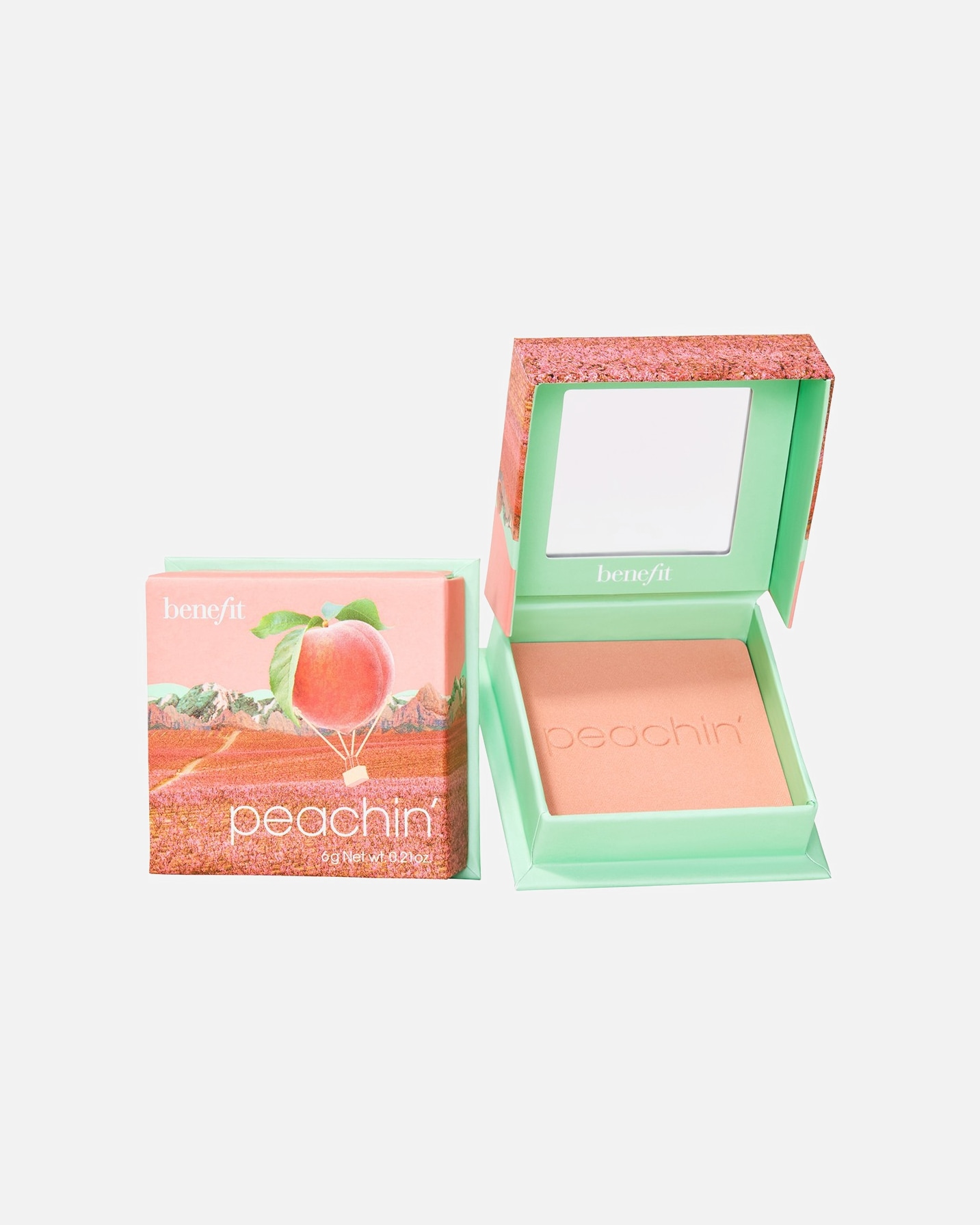 Blush voor UnisexBenefitBronzer & Blush CollectionPeachin’ Blush PowderPEACH