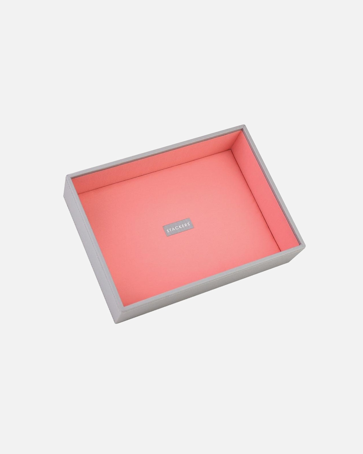 Accessoires de mode pour UnisexeStackersRANGEMENT BIJOUX 1 COMPARTIMENT GRIS CORAIL1 stuk