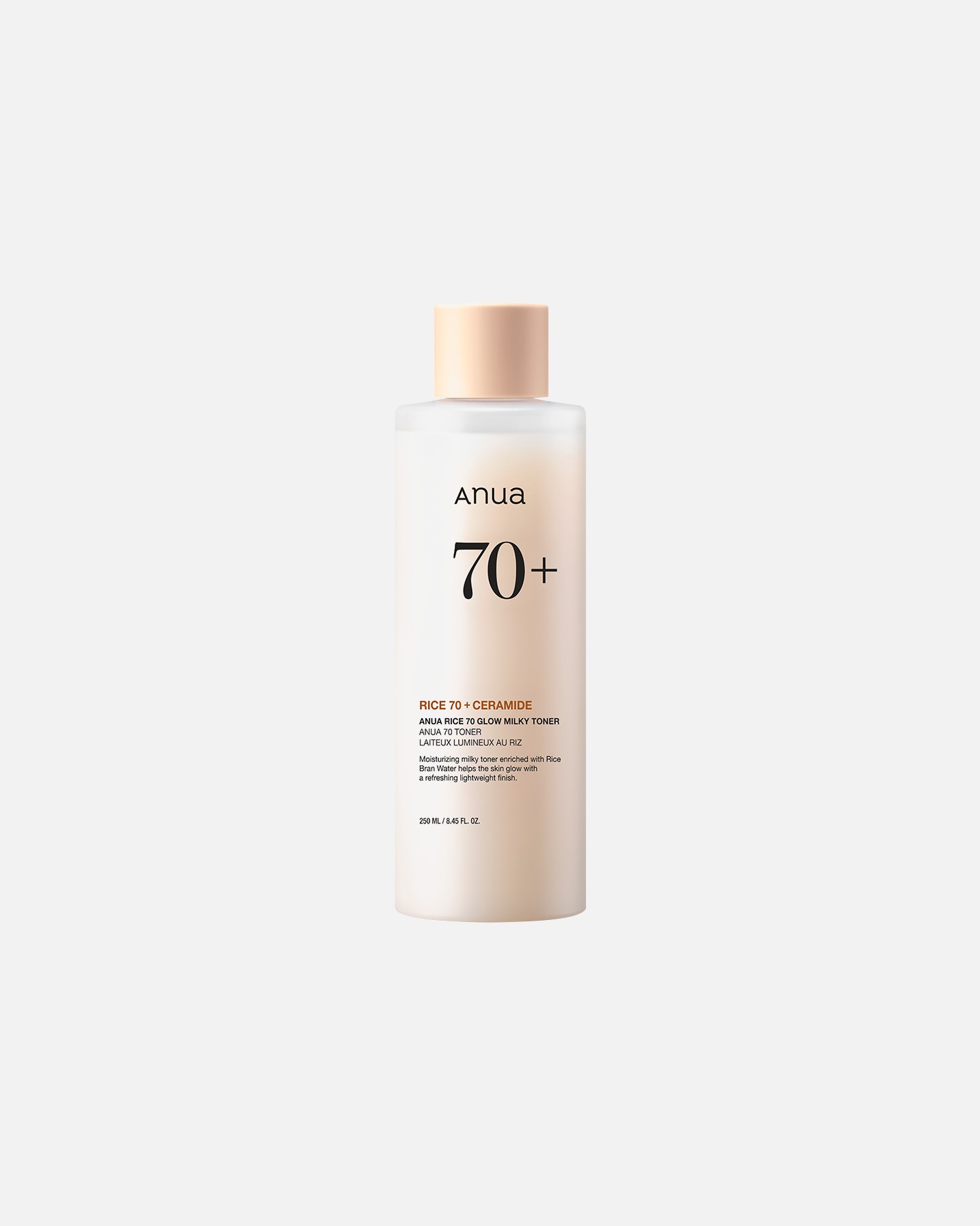 Tonique pour le visage pour UnisexeAnuaRice 70 Glow Milky Toner250 ml