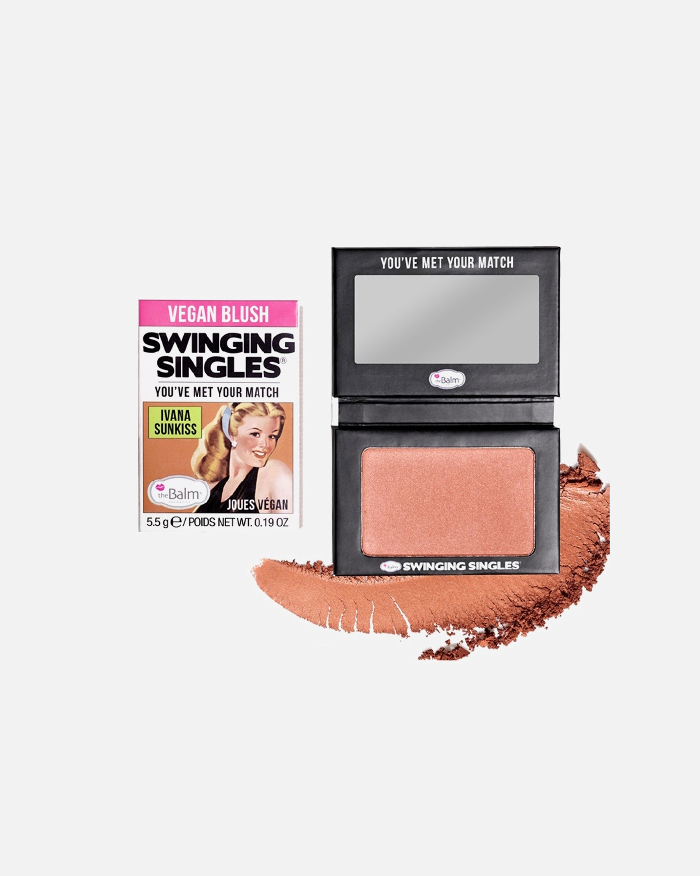 Blush voor UnisextheBalmBlush Swinging Singles5.5 g